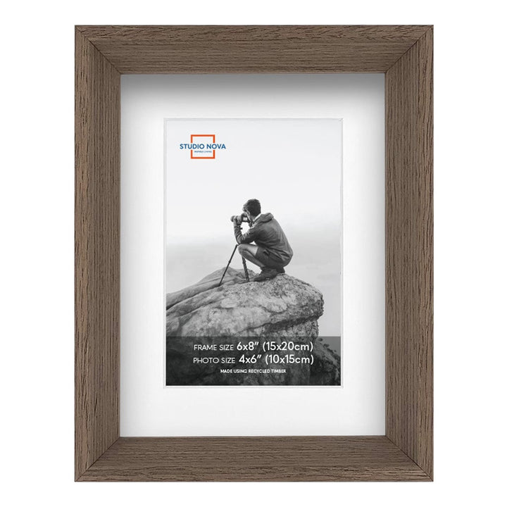 Studio Nova Mosman 6x8 to 4x6in Chestnut Photo Box Frame Set of 3 from our Studio Nova Home Basics Frame Bundles collection by Studio Nova